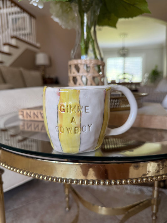 Pre Order Gimme A Cowboy Mug